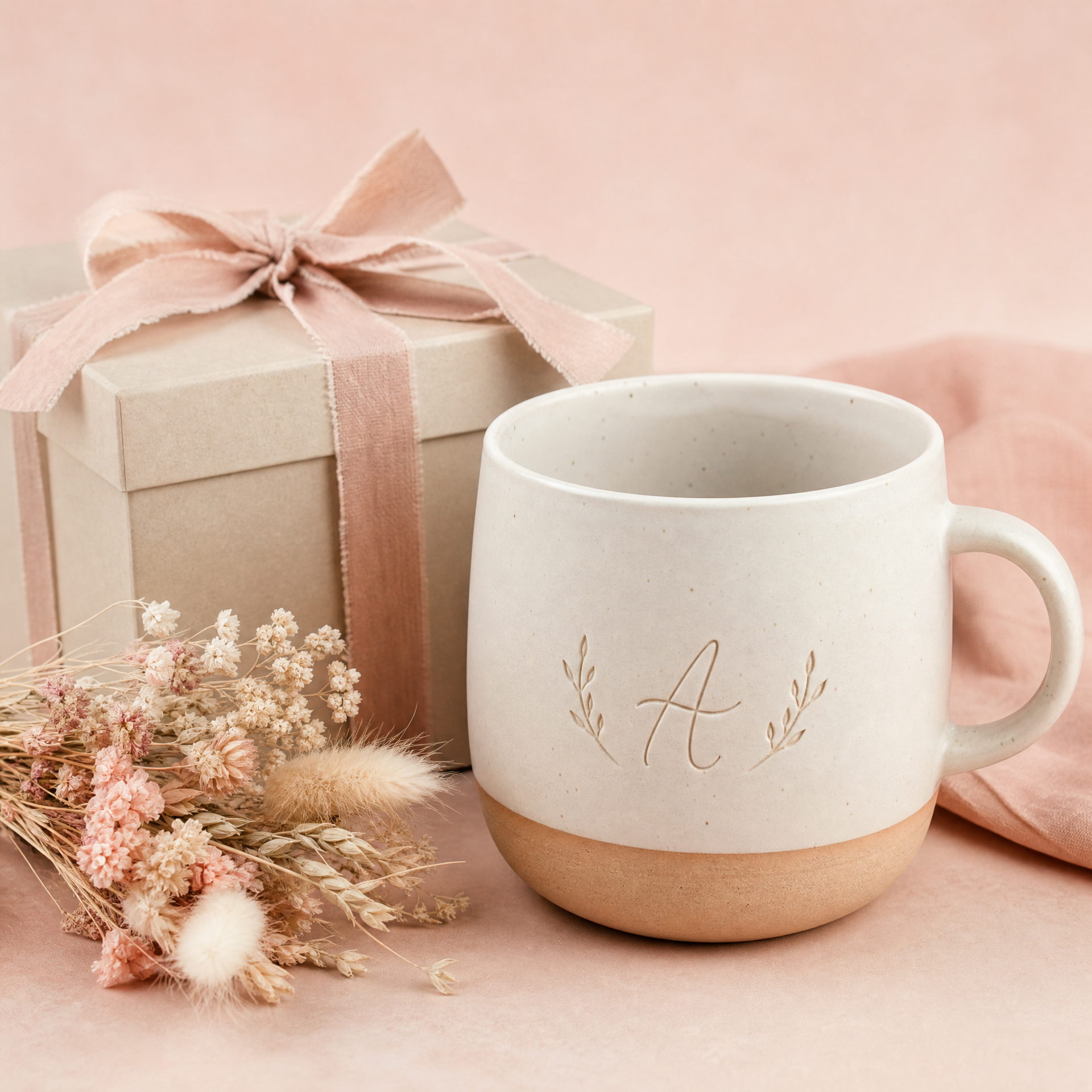 Personalised mug gift set